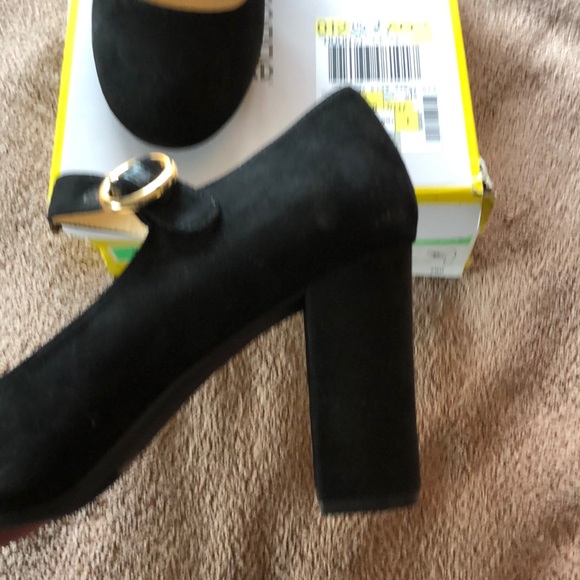 Liz Claiborne stacked block heel 12w new - Picture 4 of 6